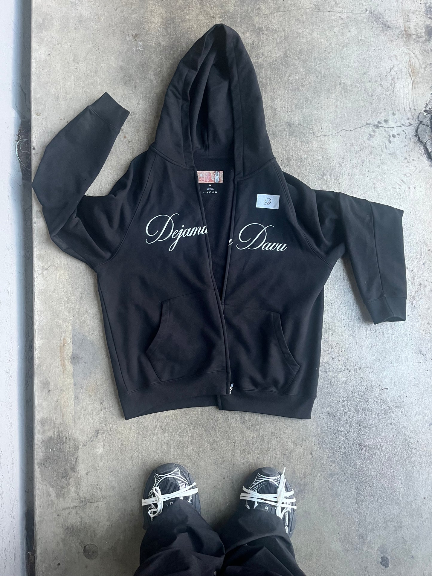 Dejamu Davu Black Hoodie